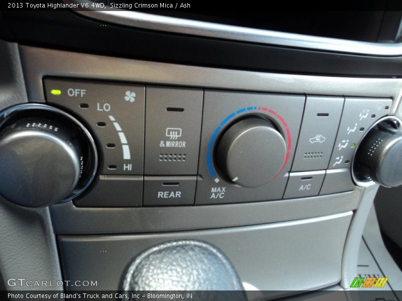 Sizzling Crimson Mica / Ash 2013 Toyota Highlander V6 4WD