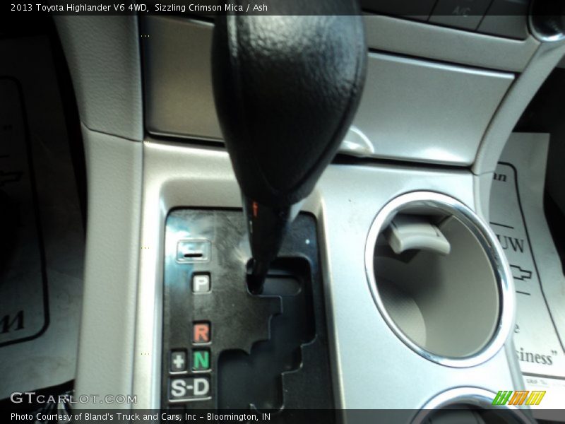 Sizzling Crimson Mica / Ash 2013 Toyota Highlander V6 4WD