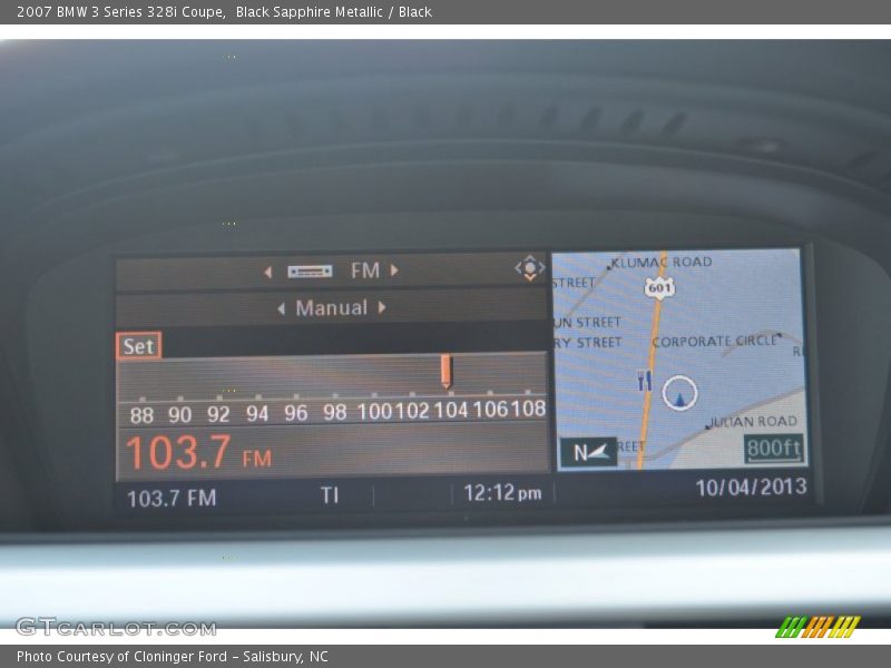 Navigation of 2007 3 Series 328i Coupe