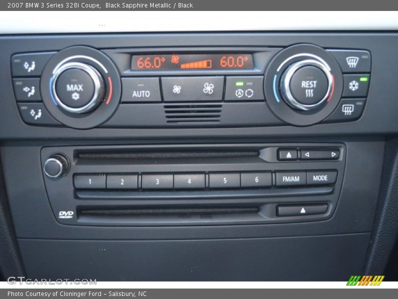 Controls of 2007 3 Series 328i Coupe