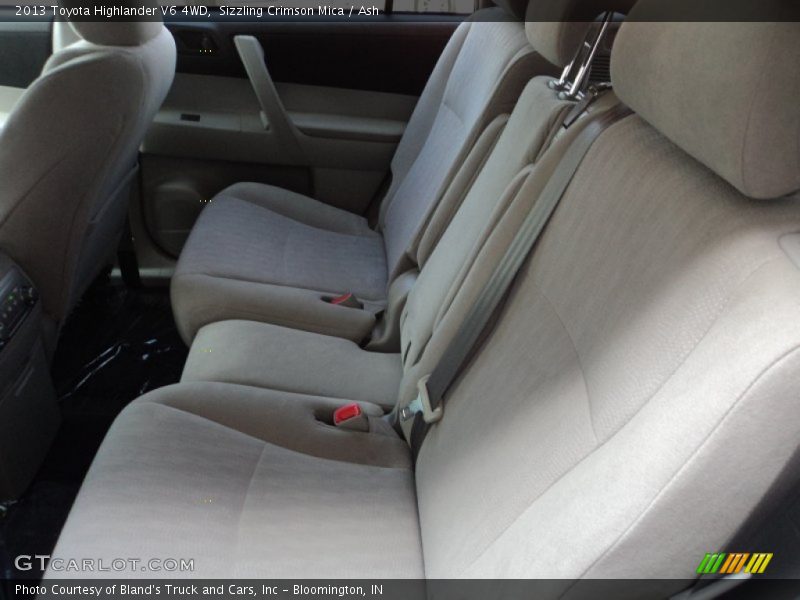 Sizzling Crimson Mica / Ash 2013 Toyota Highlander V6 4WD