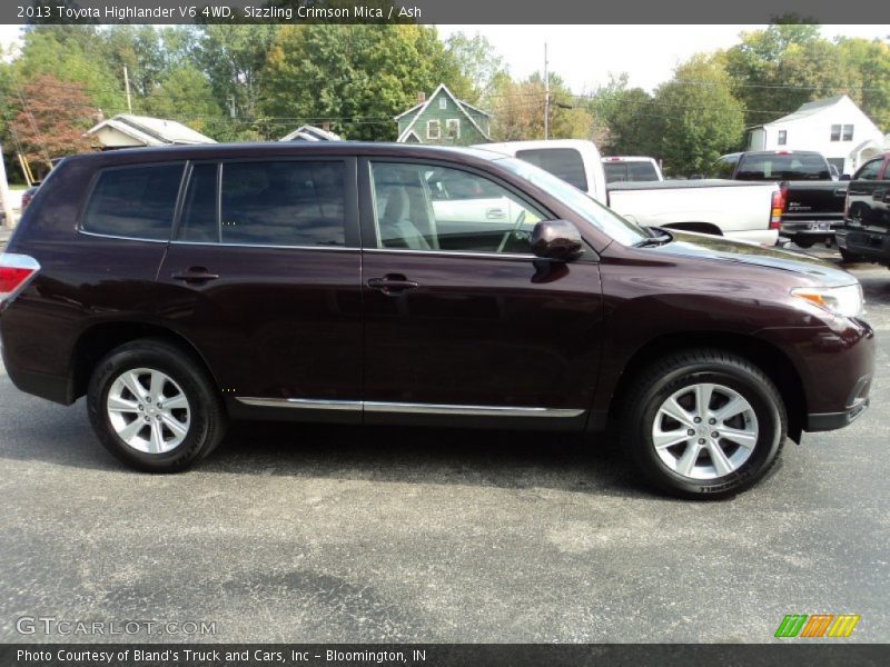 Sizzling Crimson Mica / Ash 2013 Toyota Highlander V6 4WD