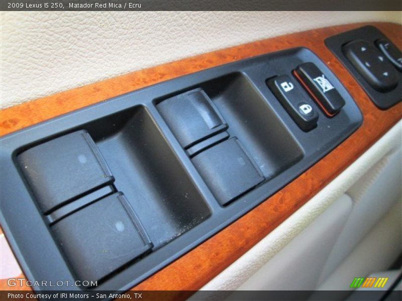 Matador Red Mica / Ecru 2009 Lexus IS 250