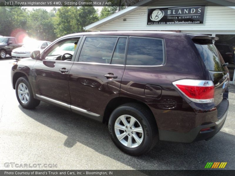 Sizzling Crimson Mica / Ash 2013 Toyota Highlander V6 4WD