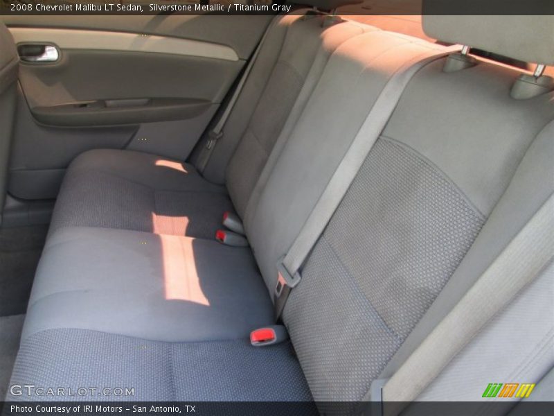 Silverstone Metallic / Titanium Gray 2008 Chevrolet Malibu LT Sedan