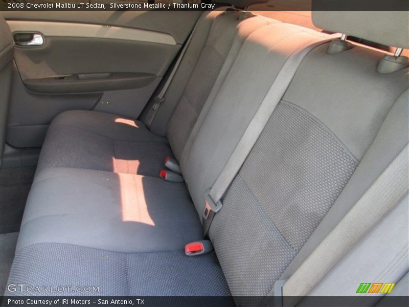 Silverstone Metallic / Titanium Gray 2008 Chevrolet Malibu LT Sedan