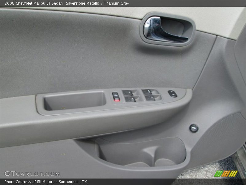 Silverstone Metallic / Titanium Gray 2008 Chevrolet Malibu LT Sedan
