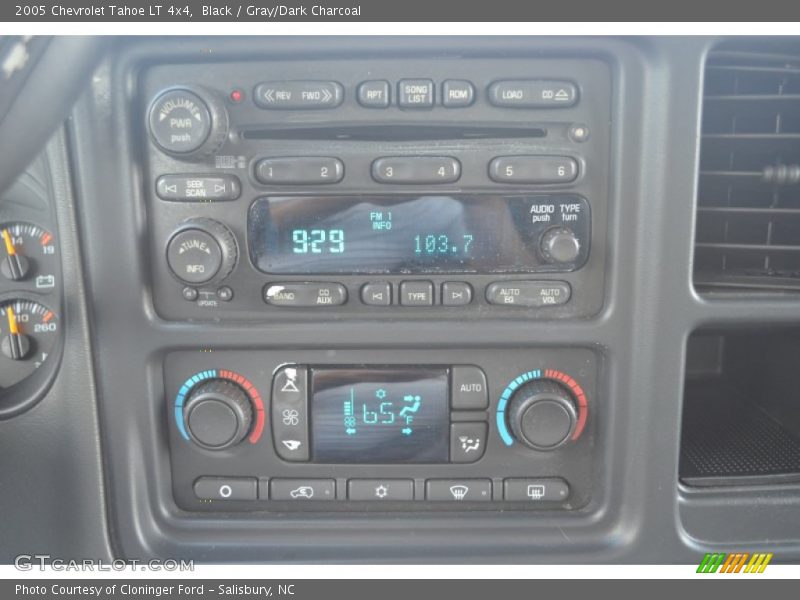Black / Gray/Dark Charcoal 2005 Chevrolet Tahoe LT 4x4
