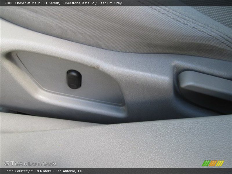 Silverstone Metallic / Titanium Gray 2008 Chevrolet Malibu LT Sedan