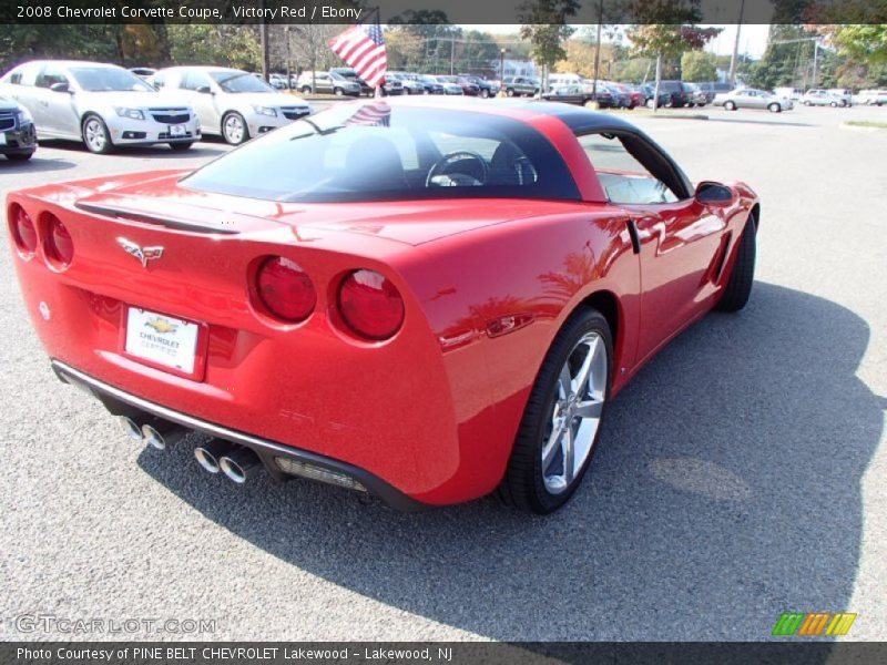 Victory Red / Ebony 2008 Chevrolet Corvette Coupe