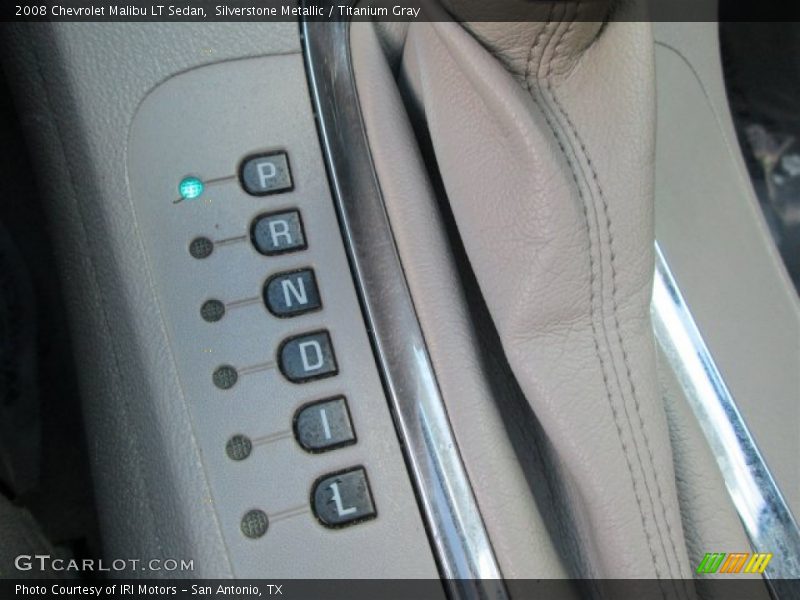 Silverstone Metallic / Titanium Gray 2008 Chevrolet Malibu LT Sedan