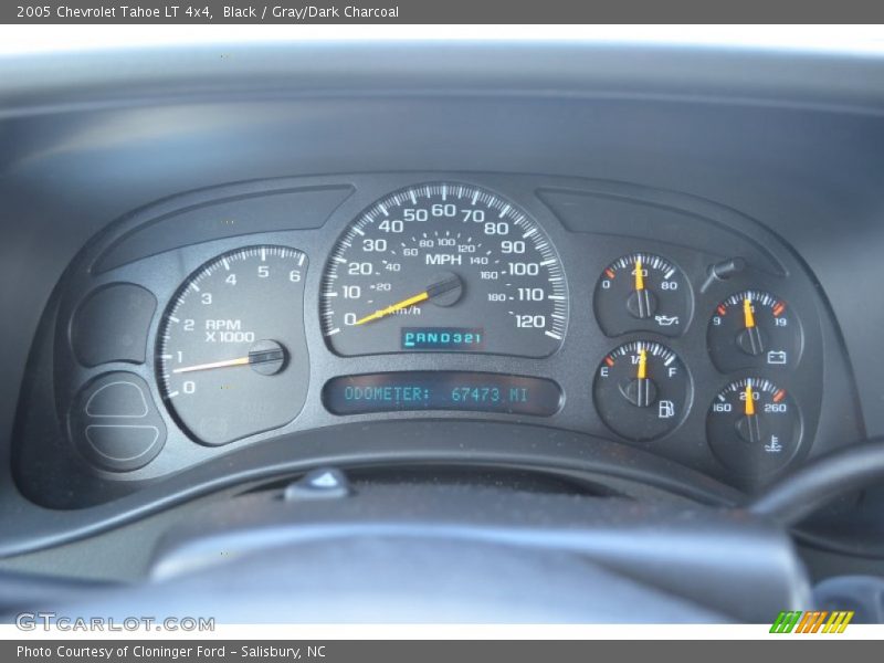 Black / Gray/Dark Charcoal 2005 Chevrolet Tahoe LT 4x4