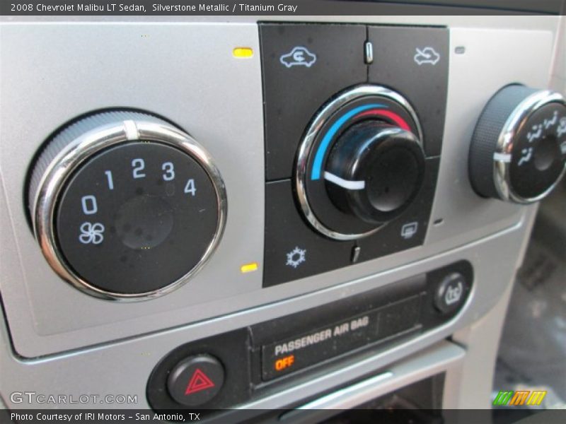 Silverstone Metallic / Titanium Gray 2008 Chevrolet Malibu LT Sedan