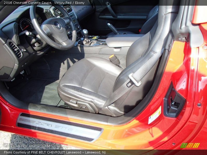 Victory Red / Ebony 2008 Chevrolet Corvette Coupe