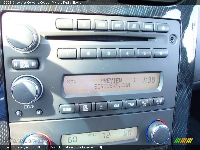 Victory Red / Ebony 2008 Chevrolet Corvette Coupe