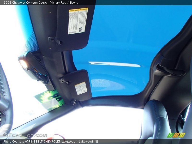 Victory Red / Ebony 2008 Chevrolet Corvette Coupe