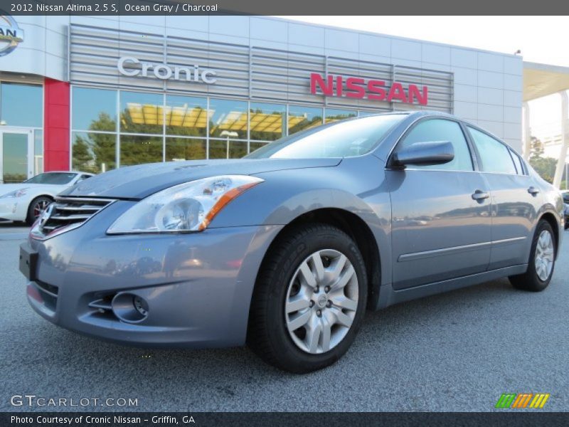 Ocean Gray / Charcoal 2012 Nissan Altima 2.5 S