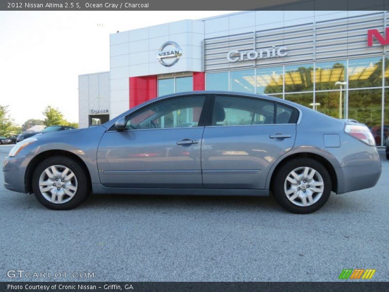 Ocean Gray / Charcoal 2012 Nissan Altima 2.5 S