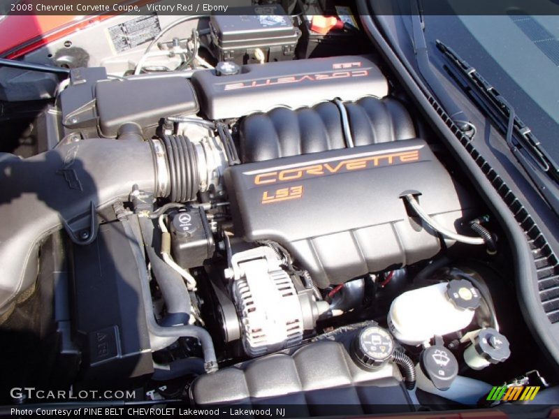 Victory Red / Ebony 2008 Chevrolet Corvette Coupe