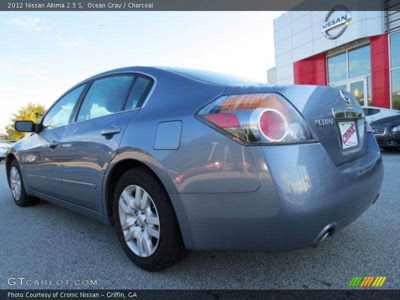 Ocean Gray / Charcoal 2012 Nissan Altima 2.5 S