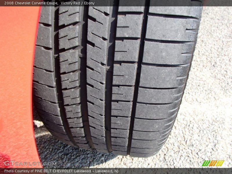 Victory Red / Ebony 2008 Chevrolet Corvette Coupe