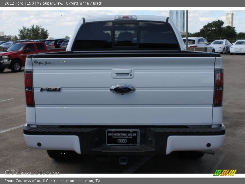 Oxford White / Black 2012 Ford F150 FX2 SuperCrew