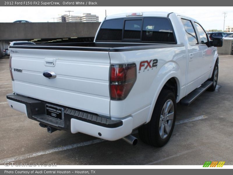 Oxford White / Black 2012 Ford F150 FX2 SuperCrew