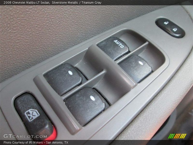 Silverstone Metallic / Titanium Gray 2008 Chevrolet Malibu LT Sedan