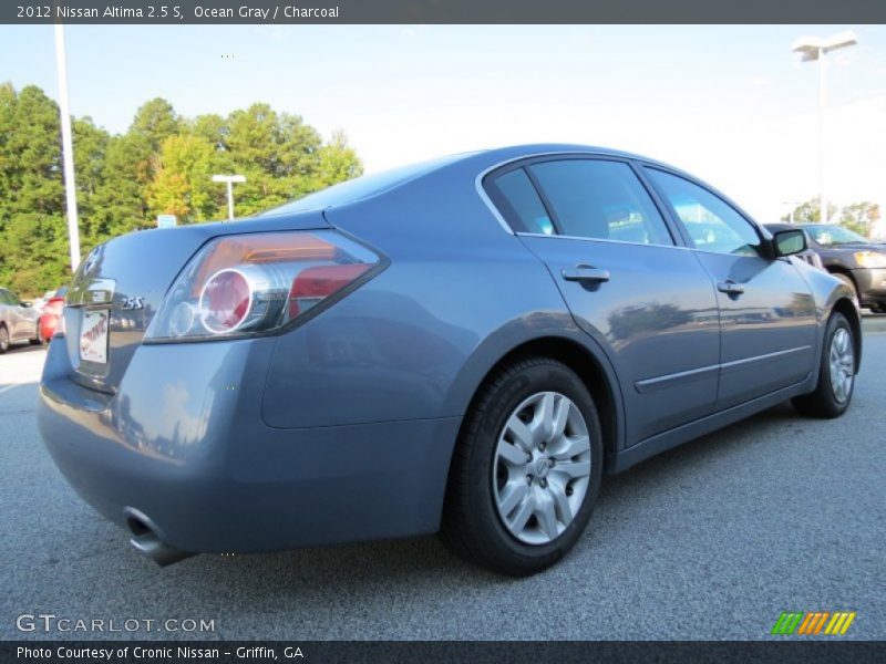 Ocean Gray / Charcoal 2012 Nissan Altima 2.5 S
