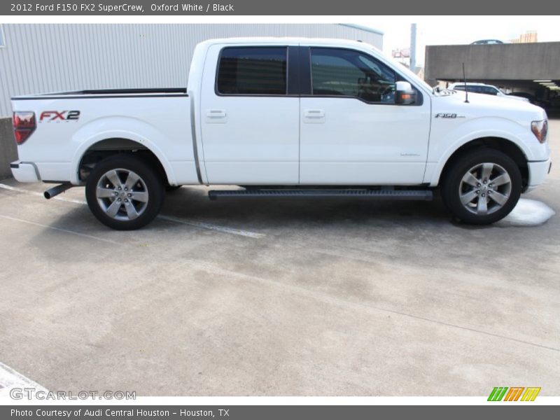 Oxford White / Black 2012 Ford F150 FX2 SuperCrew
