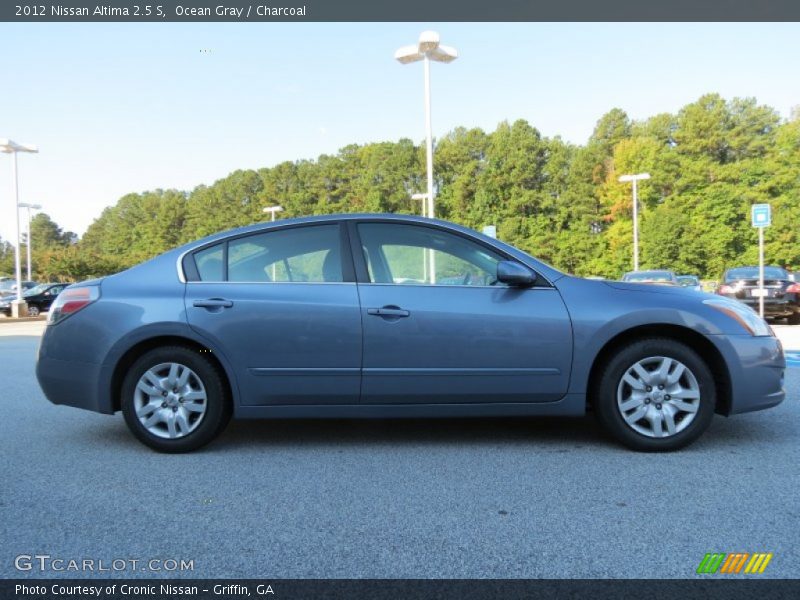 Ocean Gray / Charcoal 2012 Nissan Altima 2.5 S