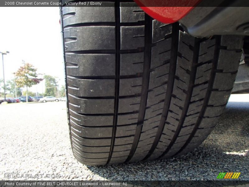 Victory Red / Ebony 2008 Chevrolet Corvette Coupe