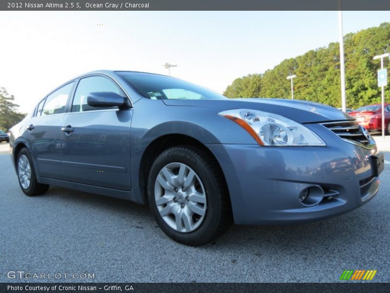 Ocean Gray / Charcoal 2012 Nissan Altima 2.5 S