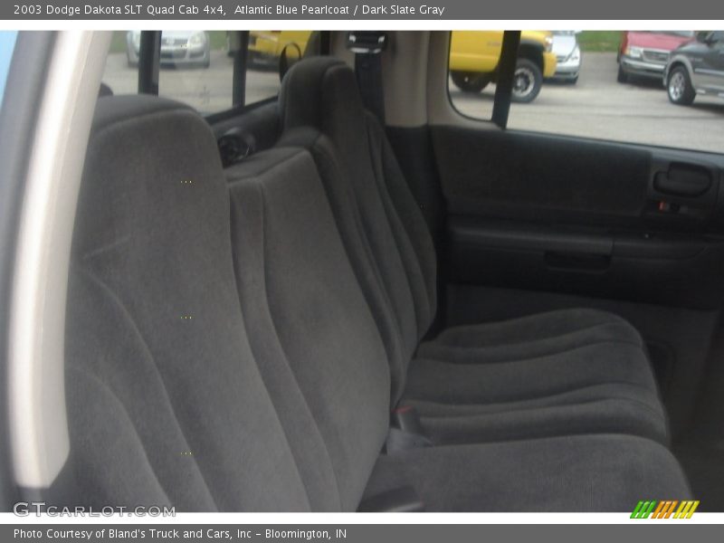 Atlantic Blue Pearlcoat / Dark Slate Gray 2003 Dodge Dakota SLT Quad Cab 4x4