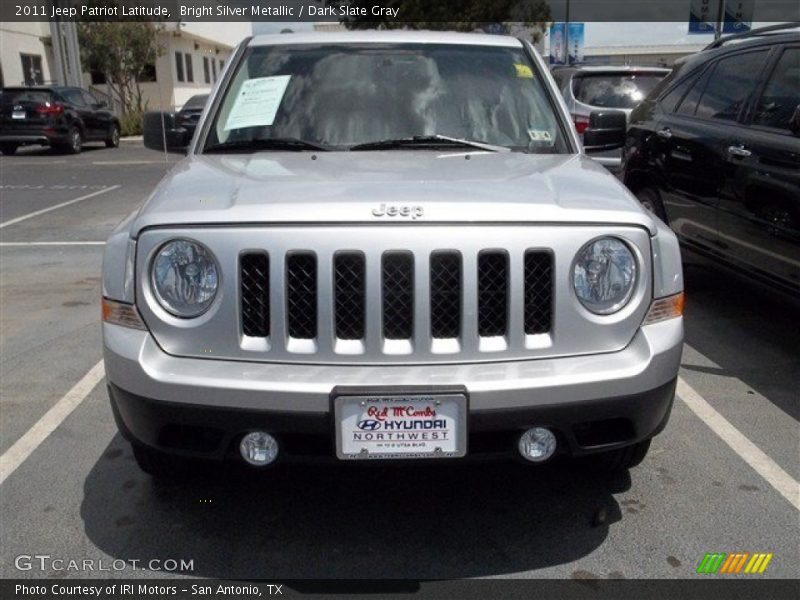 Bright Silver Metallic / Dark Slate Gray 2011 Jeep Patriot Latitude