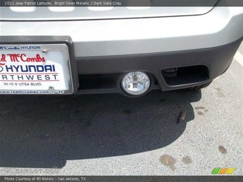 Bright Silver Metallic / Dark Slate Gray 2011 Jeep Patriot Latitude