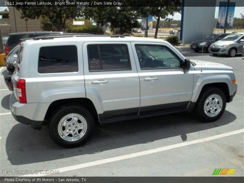 Bright Silver Metallic / Dark Slate Gray 2011 Jeep Patriot Latitude