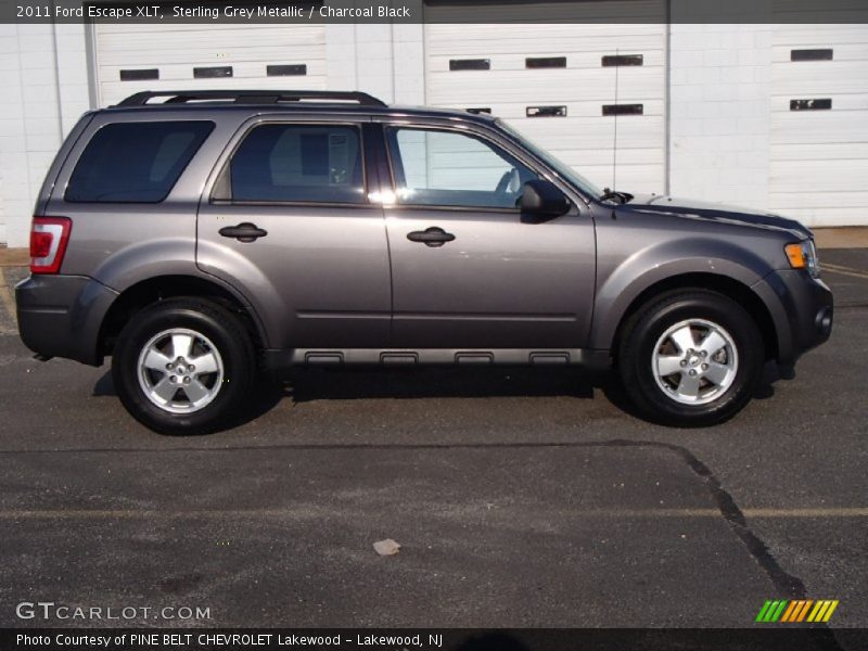Sterling Grey Metallic / Charcoal Black 2011 Ford Escape XLT