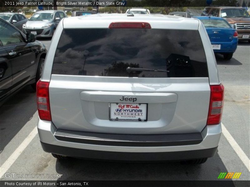Bright Silver Metallic / Dark Slate Gray 2011 Jeep Patriot Latitude