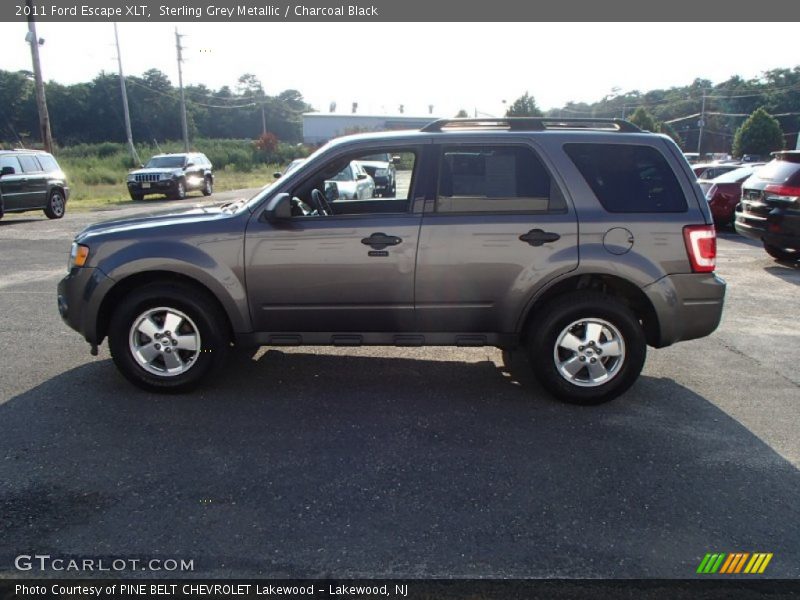 Sterling Grey Metallic / Charcoal Black 2011 Ford Escape XLT