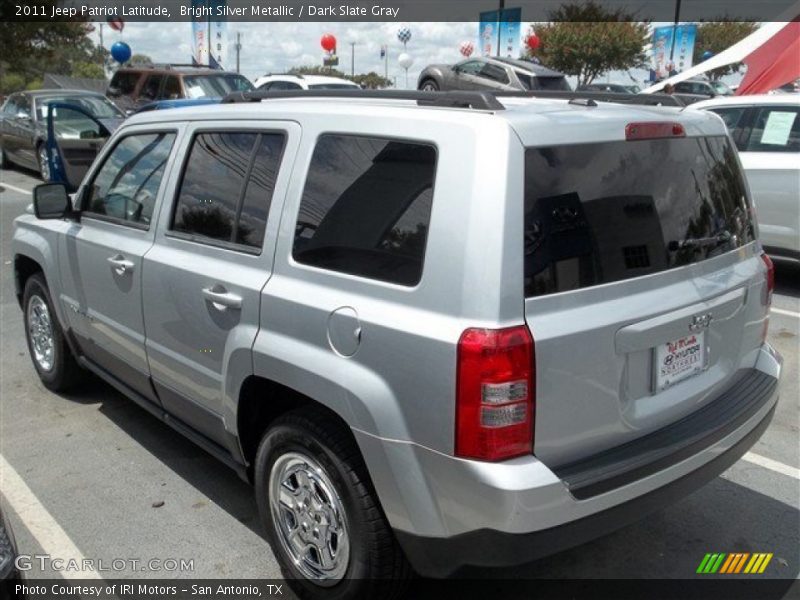 Bright Silver Metallic / Dark Slate Gray 2011 Jeep Patriot Latitude