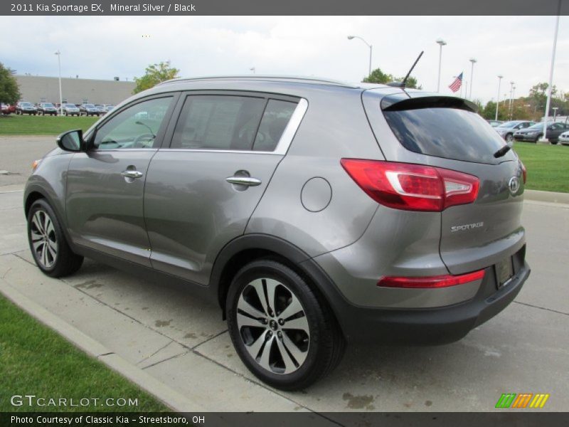 Mineral Silver / Black 2011 Kia Sportage EX