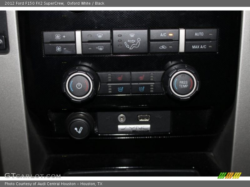 Oxford White / Black 2012 Ford F150 FX2 SuperCrew