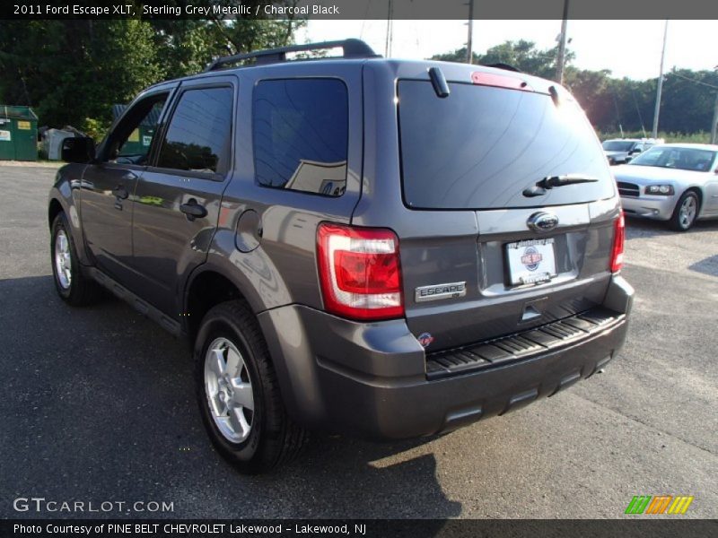 Sterling Grey Metallic / Charcoal Black 2011 Ford Escape XLT