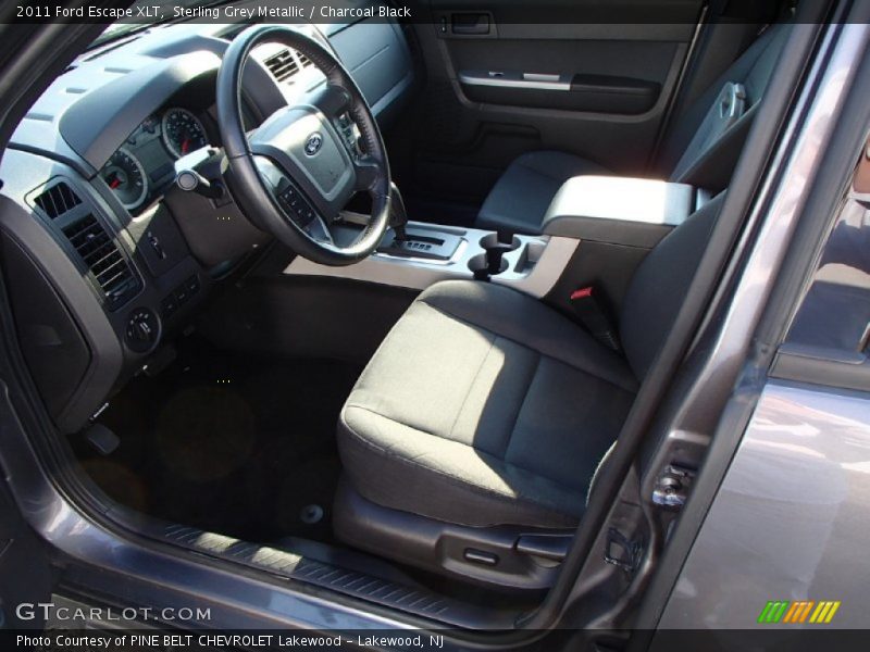 Sterling Grey Metallic / Charcoal Black 2011 Ford Escape XLT