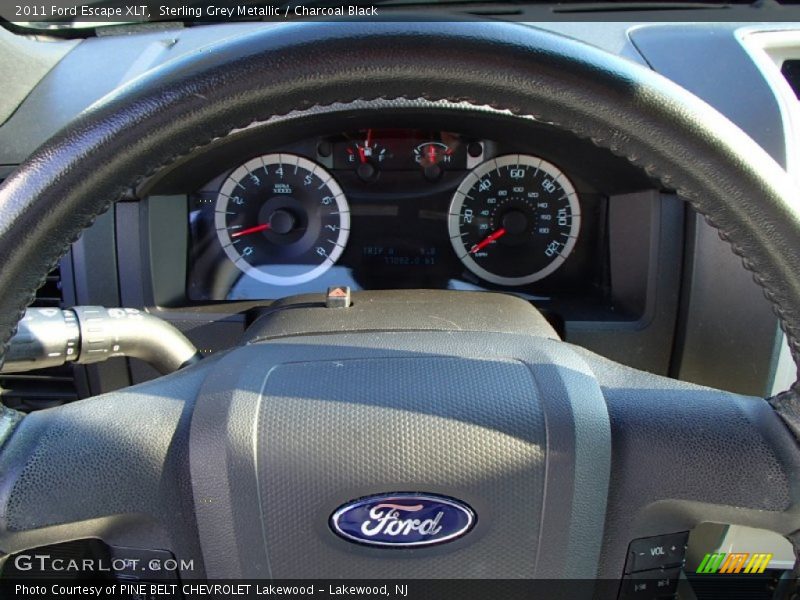 Sterling Grey Metallic / Charcoal Black 2011 Ford Escape XLT