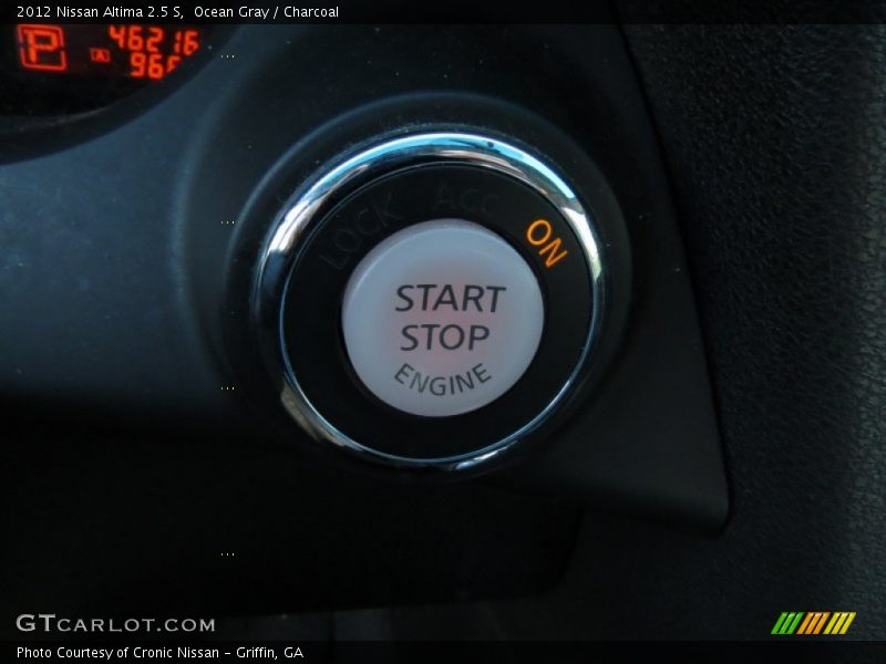 Ocean Gray / Charcoal 2012 Nissan Altima 2.5 S