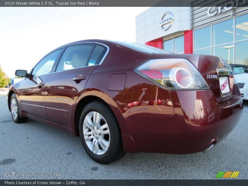 Tuscan Sun Red / Blond 2010 Nissan Altima 2.5 SL