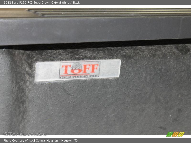 Oxford White / Black 2012 Ford F150 FX2 SuperCrew