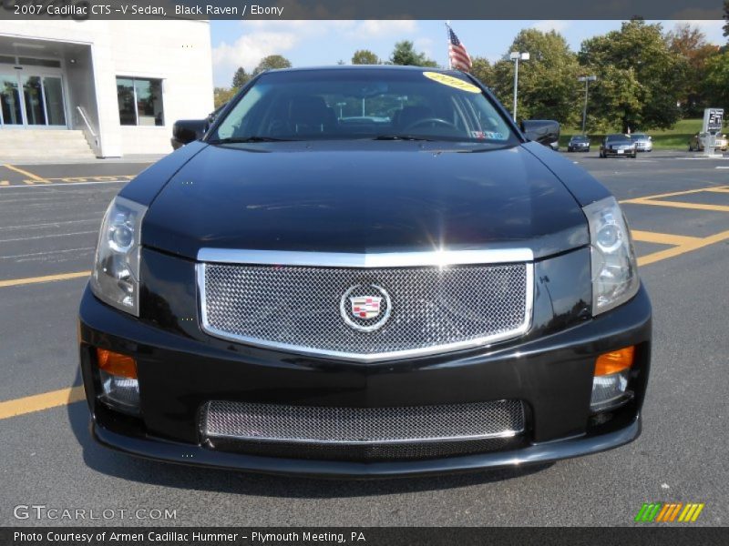 Black Raven / Ebony 2007 Cadillac CTS -V Sedan